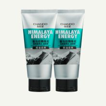 自然堂/CHANDO ZHT-2NLJ男士喜马拉雅绿泥控油120g 洁面乳 2支