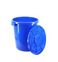 凯迪 100L 塑料垃圾桶 蓝色 带盖（ 单位：个）