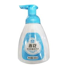 以岭 300ml 连花泡沫抑菌洗手液 透明 24瓶/箱(单位：瓶）