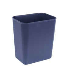 白云清洁 15L 29.5*31.5*16.5cm 中号直边无盖垃圾桶小号方形垃圾桶 灰色（单位：个）
