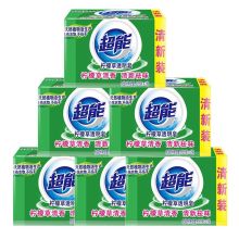 奇强 洗衣皂 柠檬草清香 48块透明肥皂洗白衣物 48块/箱 单位：箱