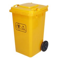 冰禹 AB06731 100L 加厚带轮带盖塑料垃圾桶（单位：个）
