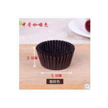 宜洁 中号 烘焙蛋糕纸托 咖啡色 500只/条（单位：条）