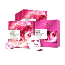 欧莱雅 清润葡萄籽鲜粹面膜  35g * 15pcs 单位：盒