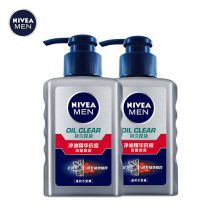妮维雅 男士净油精华抗痘洁面炭泥组合装 150ml*2 单位：组