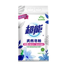 超能 天然皂粉MES绿色活性去污清怡柠檬草 668g 单位：袋