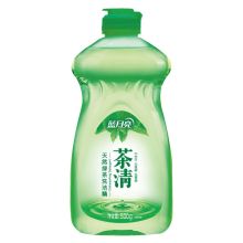 蓝月亮 500g 茶清洗洁精蔬餐具清洗剂 绿色(单位：瓶）
