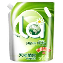 威露士/Walch La妈妈壹选 ^ 天然植皂液升级护色配方洗衣液袋装补充装 3.2KG
