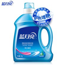 蓝月亮/Bluemoon 亮白增艳（自然清香） 洗衣液 护色增艳 深层清洁 通用规格,3kg