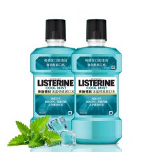 李施德林 LISTERINE 漱口水冰蓝口味500ML双包装（泰国进口）