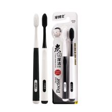 牙博士 DT701 炭白深洁 2支装 牙刷