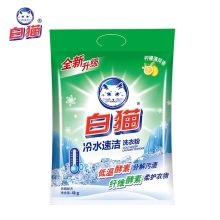 白猫 冷水速洁洗衣粉4000g