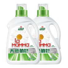 威露士/Walch 妈妈壹选天然皂液护色 洗衣液 无添加 两瓶装 