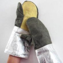 国产 均码 40cm 耐高温手套 隔热手套 黑色 (单位：付)