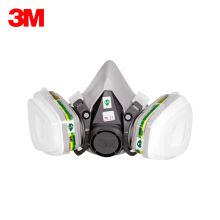 3M KN95防毒面具套装（6200+1对6006+1对501滤棉盖+10片5N11滤棉）1套