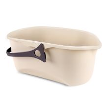 尔蓝 AL-CF504 加厚 免手洗家用水桶平板拖把桶 茶色（单位：把）