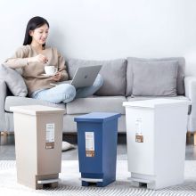 茶花 20L 脚踏式垃圾桶 配色(单位：个)