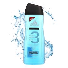 阿迪达斯 男士洗护二合一运动后舒缓香波沐浴露 400ml  单位：瓶