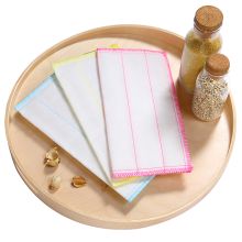 家杰 JJ-CF501 棉柔抹布百洁布3片装吸水清洁布30*30cm 单位:包