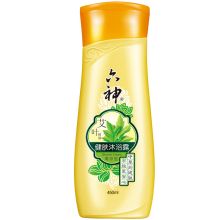 六神 艾叶健肤沐浴露清凉型 450ml 单位：瓶
