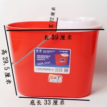 珠江 加厚塑料地拖桶家用清洁挤水桶地拖桶 单位：套