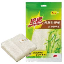 3M思高   XY003836976 1片装 天然竹纤维抗油型 抹布 1.00 块/片 (计价单位：片)