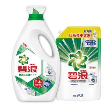 碧浪  碧浪洗衣液组合 除菌抑菌除螨洗衣液机洗洁净洗衣服家用实惠装  （单位：套） 除菌更除螨洗衣液2kg+日晒清新洗衣液900g