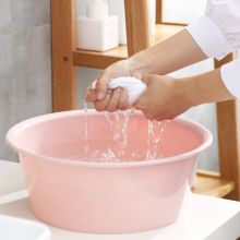 梦庭 洗脸盆洗衣盆塑料盆洗菜盆大水盆 37cm 2358混色（单位：个）