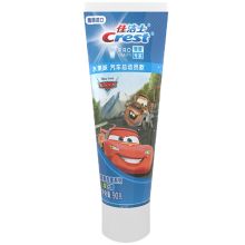 佳洁士 CREST 儿童牙膏 汽车总动员款水果味90克新旧包装，随机发送