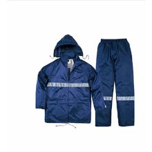 代尔塔 M 蓝底1条 反光分体雨衣   （单位：件)