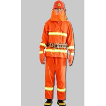 国产 消防战斗灭火防护阻燃服5件套/衣服均码 桔色 （单位：套)