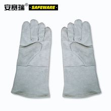 安赛瑞 39952-202111160116 - 牛皮电焊手套 加厚加长
