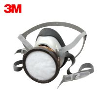 3M 1201 防尘半面罩 内含3001CN有机蒸汽滤毒盒 两片3N11CN滤棉 单位：个