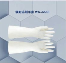 多给力(Wonder Grip) WG-5500 1双 强耐溶剂手套 8/M 白色(单位：包)
